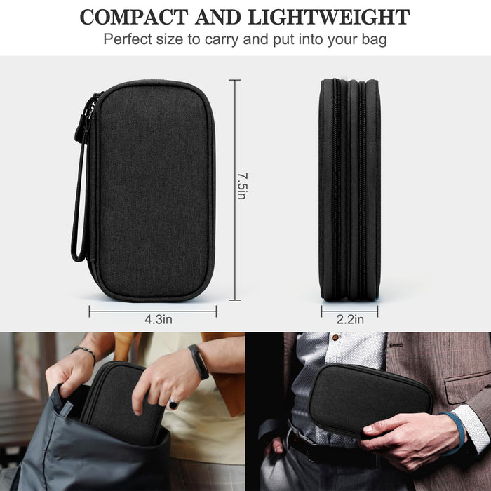 Double Layer Electronic Organizer Bag
