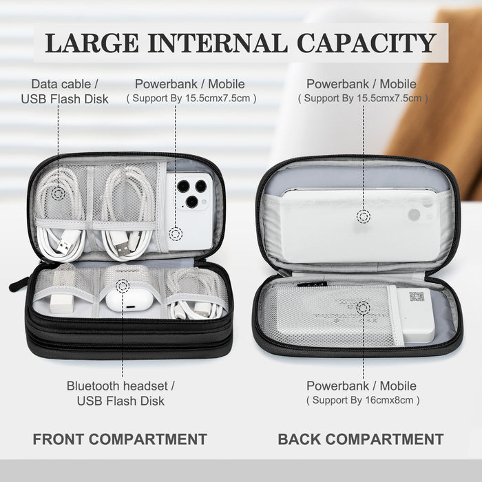 Double Layer Electronic Organizer Bag