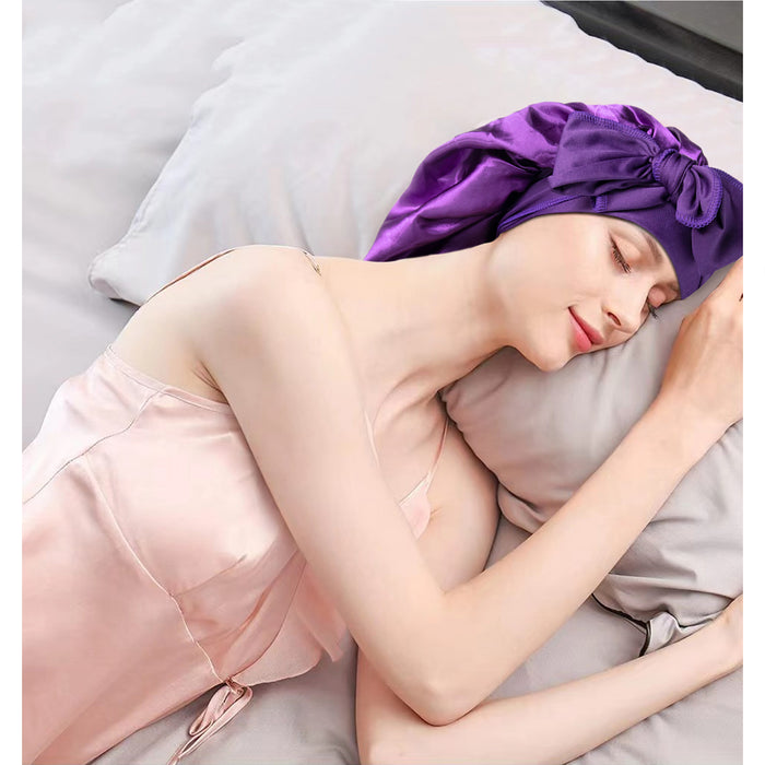 Satin Sleeping Bonnet Pack of 2