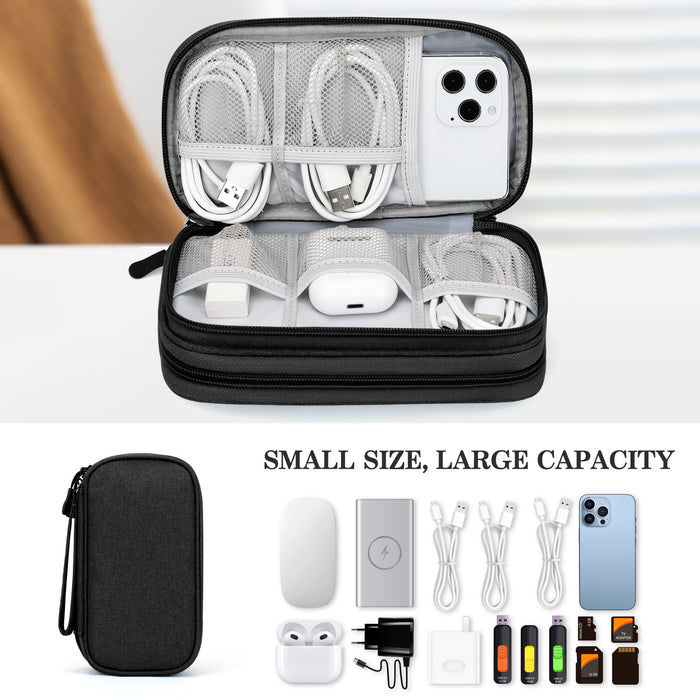 Double Layer Electronic Organizer Bag