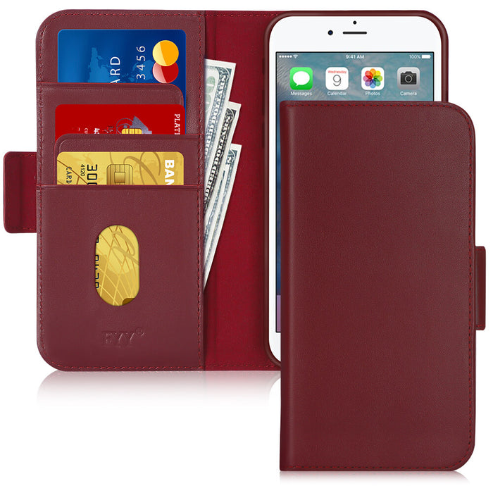 Genuine Leather Case for iPhone SE 2020, iPhone 7/8 4.7" - fyystore