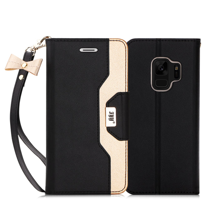 Leather Wallet Case for Galaxy S9 - fyystore