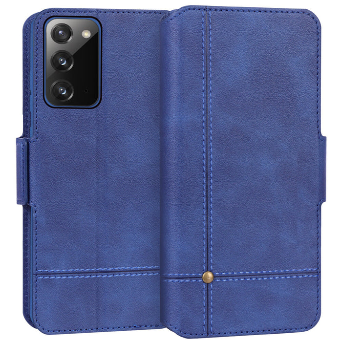 Ultra Slim PU Leather Wallet Case for Galaxy Note 20 6.7" - fyystore