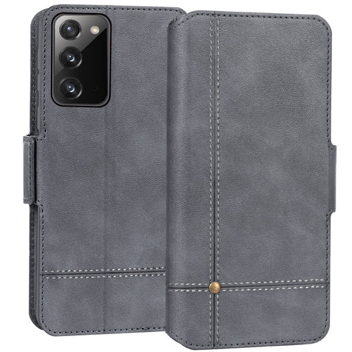 Ultra Slim PU Leather Wallet Case for Galaxy Note 20 6.7" - fyystore
