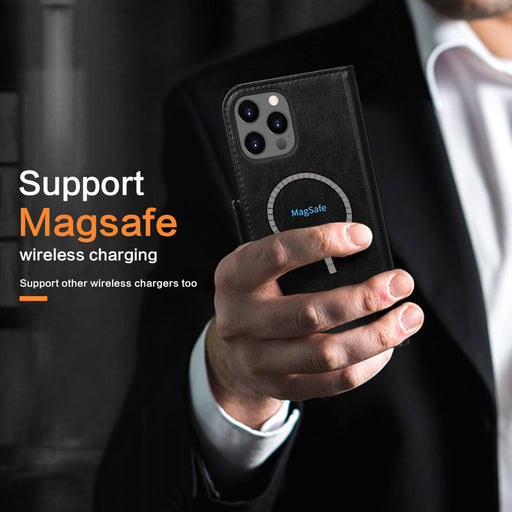 [Support Magsafe Charger] iPhone 12 Pro Max Wallet Case - fyystore