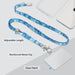 [2 Pack] Phone Lanyard with Adjustable Strap - fyystore