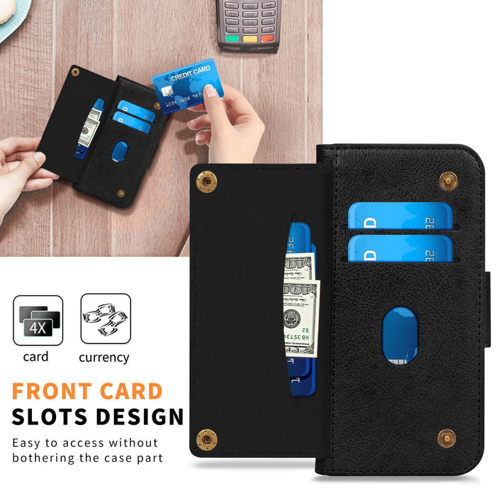 [Support Magsafe Charger] iPhone 12 Pro Max Wallet Case - fyystore