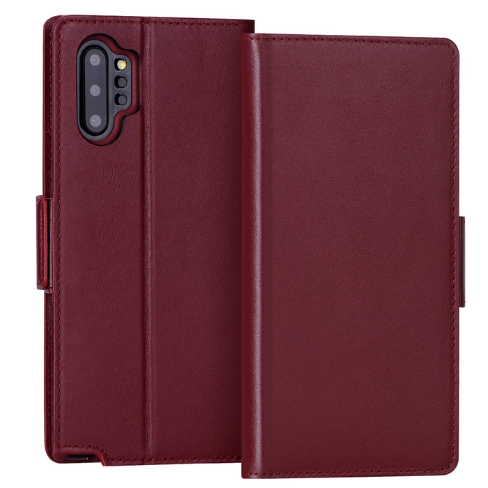 [Genuine Leather] Samsung Galaxy Note 10+ Plus Case - fyystore