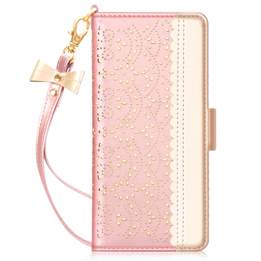 [Romantic Carved Flower] Samsung Galaxy S21 5G 6.2" Wallet Case - fyystore