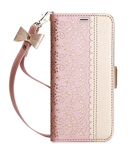 [RFID Blocking] Leather Case for iPhone 7 Plus/8 Plus - fyystore