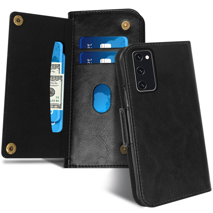 Galaxy S20 FE 5G Leather Wallet Case - fyystore