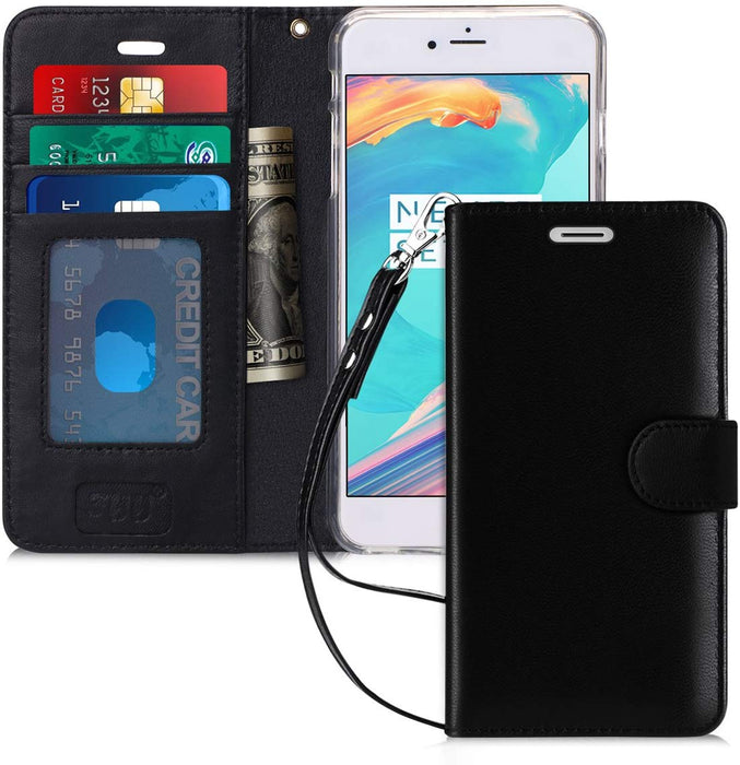 Genuine Leather Wallet Case for iPhone 6 Plus/6S Plus - fyystore