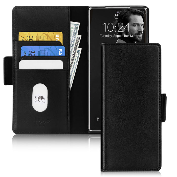 [Genuine Leather] Samsung Galaxy Note 10+ Plus Case - fyystore
