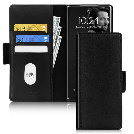 [Genuine Leather] Galaxy Note 10 Case - fyystore