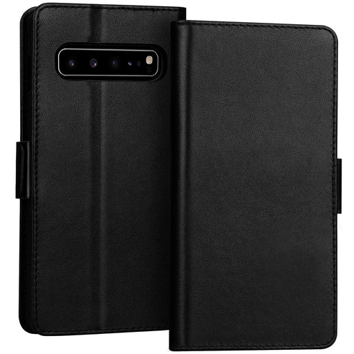 [Genuine Leather & RFID Blocking] Galaxy S10 5G Case - fyystore