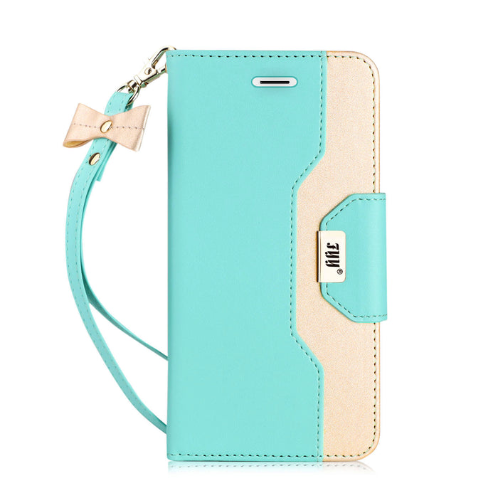 iPhone SE 2020/7/8 Wallet Case with Mirror - fyystore