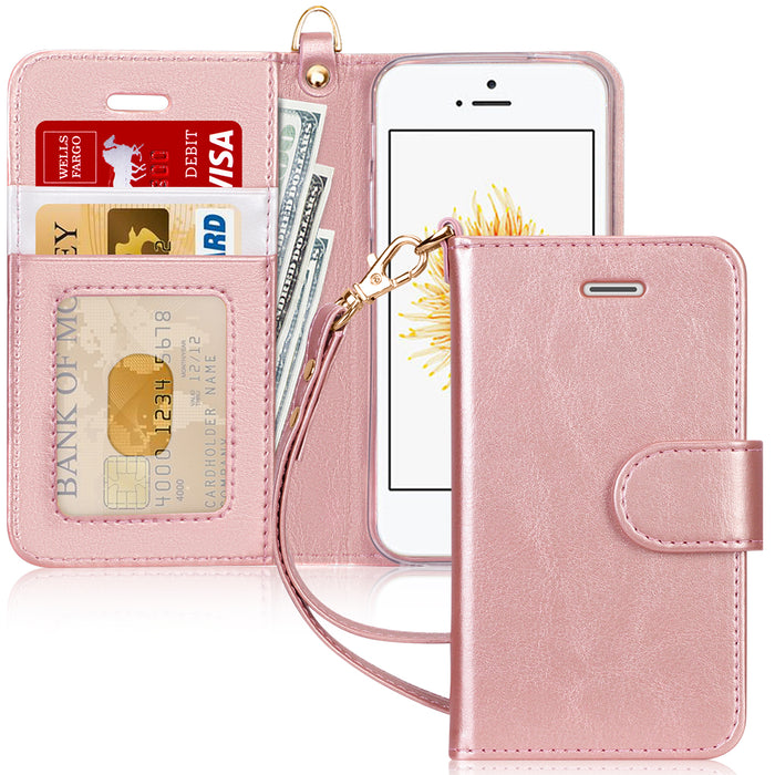 iPhone SE 1st Gen/5S/5 Wallet Case - fyystore