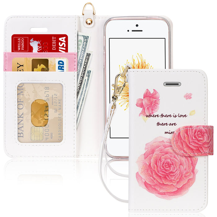 iPhone SE 1st Gen/5S/5 Wallet Case - fyystore