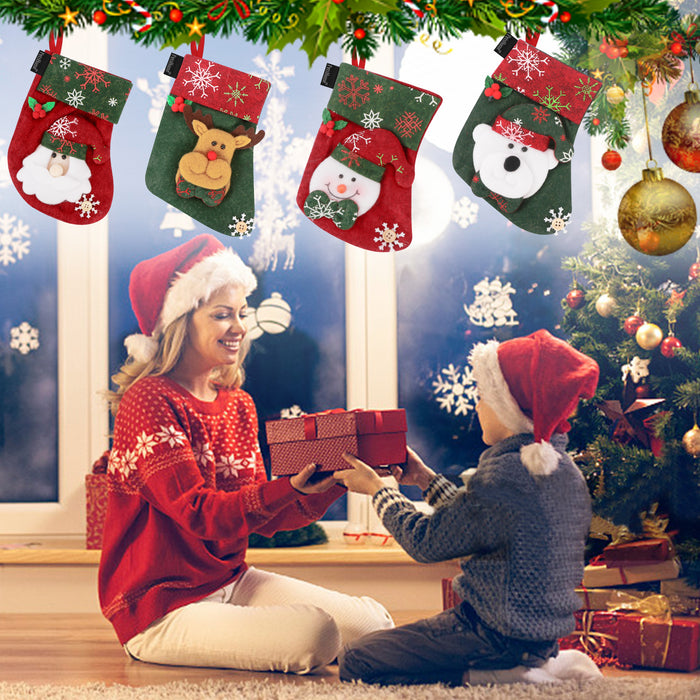 PetsHome Christmas Decoration Socks