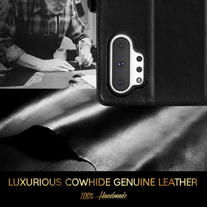 [Genuine Leather] Samsung Galaxy Note 10+ Plus Case - fyystore