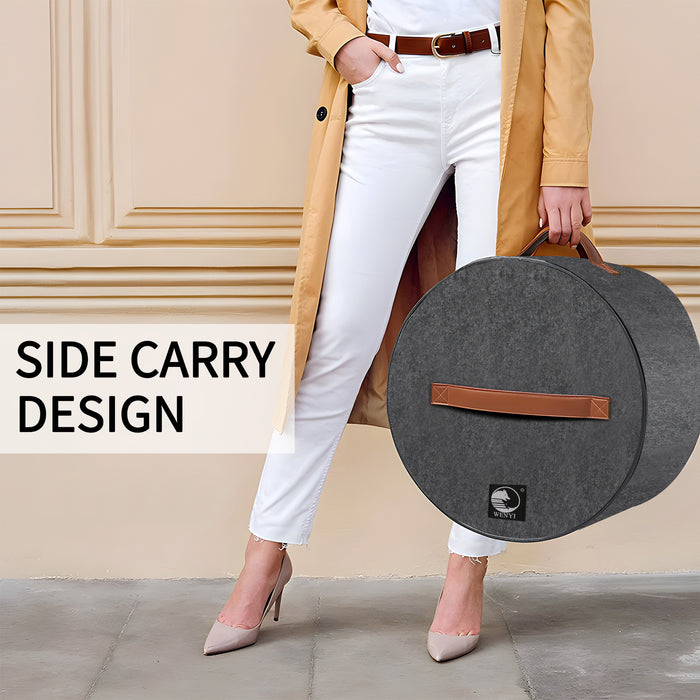 Hat Box of Leather