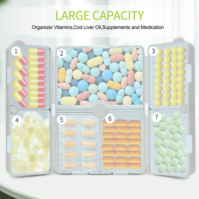 Pill Organizer Pack of 2