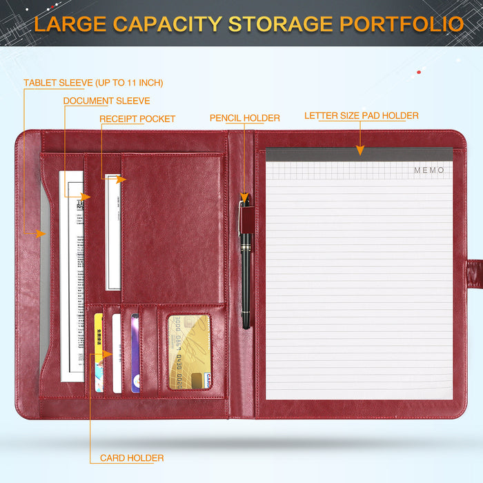 GoodsIng Padfolio Portfolio Case FIle Folders