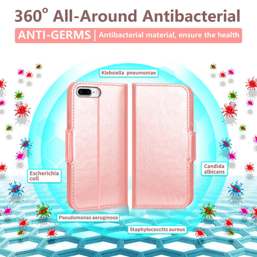 iPhone 8 Plus/7 Plus Antibacterial Wallet Case - fyystore