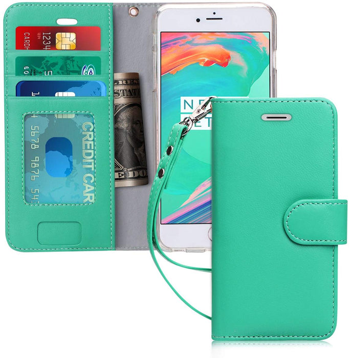 Genuine Leather Wallet Case for iPhone 6 Plus/6S Plus - fyystore