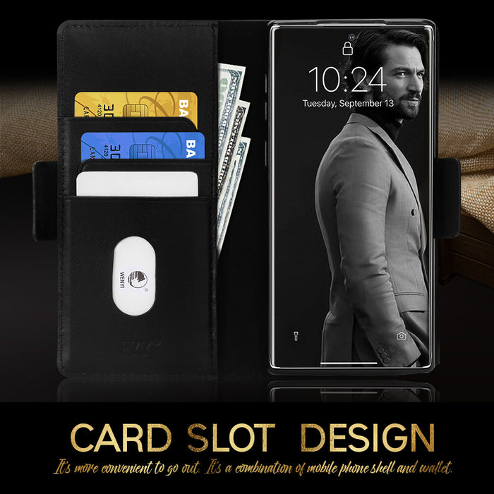 [Genuine Leather] Samsung Galaxy Note 10+ Plus Case - fyystore