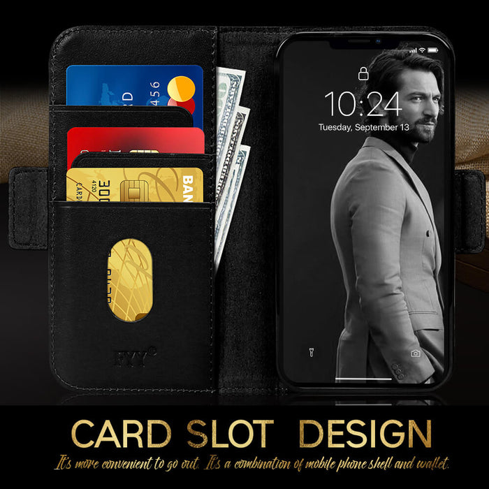 iPhone 12 Pro Max Genuine Leather Case - fyystore