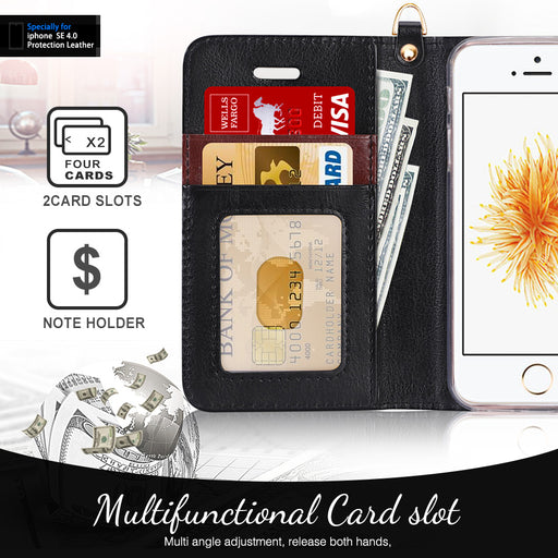 iPhone SE 1st Gen/5S/5 Wallet Case - fyystore