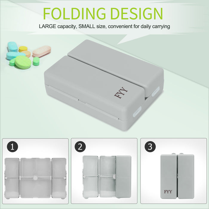 Pill Organizer Pack of 2