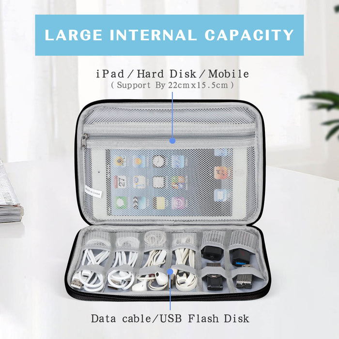 Electronic Organizer Bag - Single Layer-L - fyystore