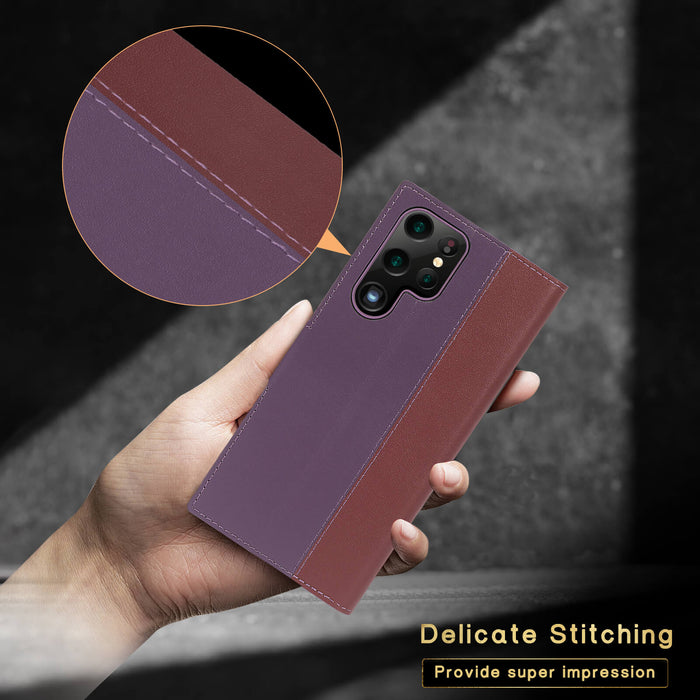 Samsung Galaxy S22 Ultra 5G Case [Genuine Leather]
