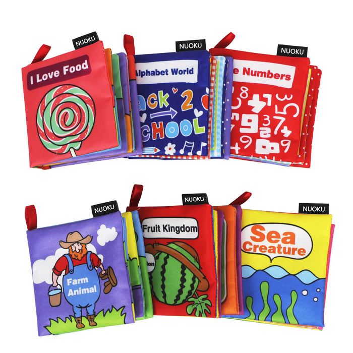NUOKU Baby Cloth Books - fyystore