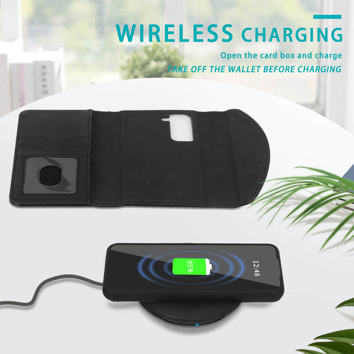Galaxy S22 5G Case 2-in-1 Magnetic Detachable Wallet Case