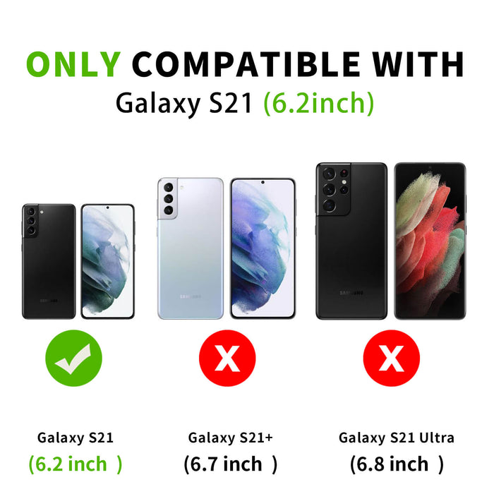 Galaxy S21 Case [Cowhide Genuine Leather] - fyystore