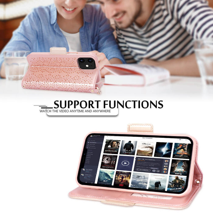 [Carved Flower] iPhone 12 Mini Case - fyystore