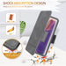 Ultra Slim PU Leather Wallet Case for Galaxy Note 20 6.7" - fyystore