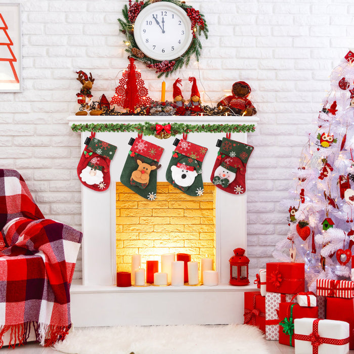 PetsHome Christmas Decoration Socks