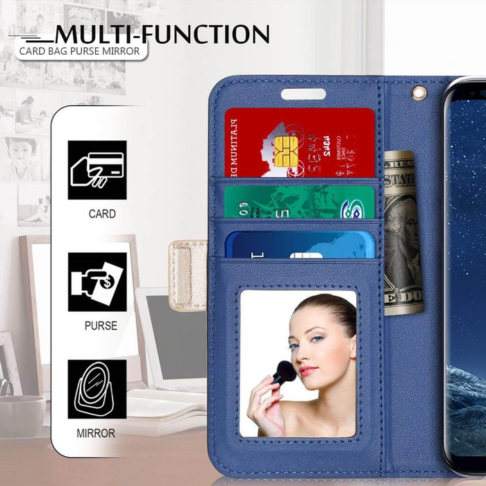 Galaxy S9 Wallet Case with Mirror - fyystore