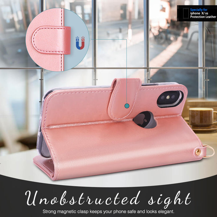 iPhone Xs/X/10 Wallet Case - fyystore