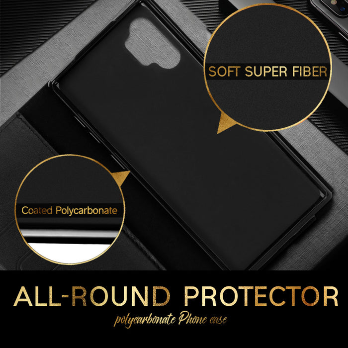 [Genuine Leather] Galaxy Note 10 Case - fyystore