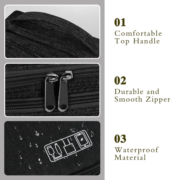 Electronic Organizer Bag - Double Layer-L - fyystore
