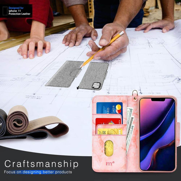 iPhone 11 Pro Max Leather Case - fyystore