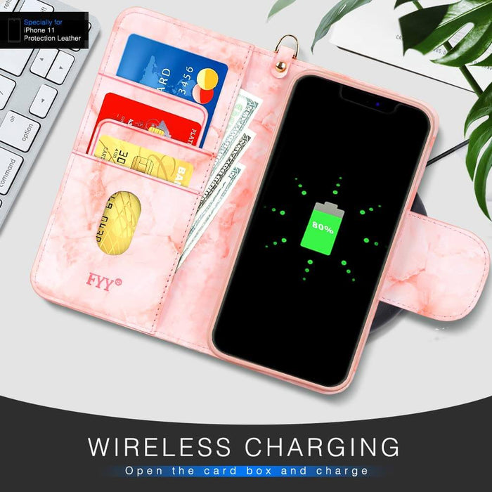 iPhone 11 Pro Max Leather Case - fyystore
