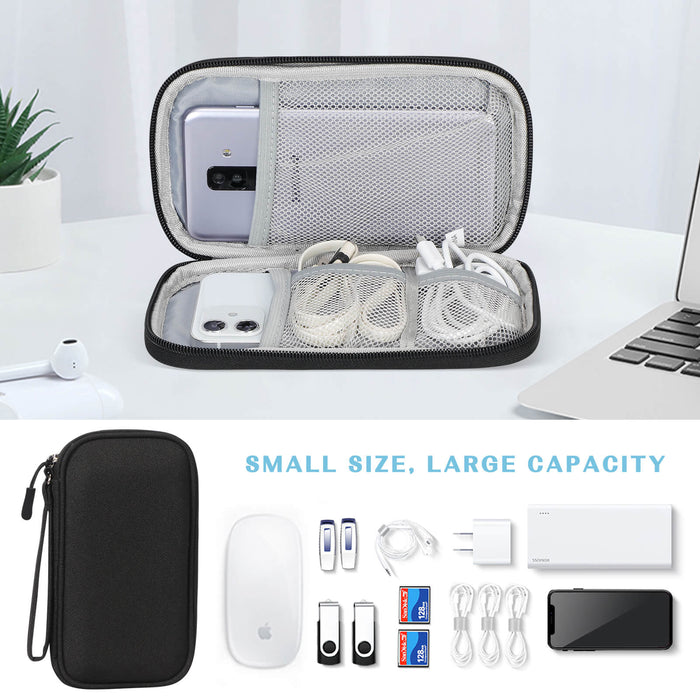 Electronic Organizer Bag Pouch - Single Layer-S - fyystore