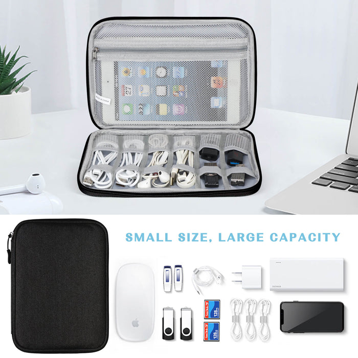 Electronic Organizer Bag - Single Layer-L - fyystore