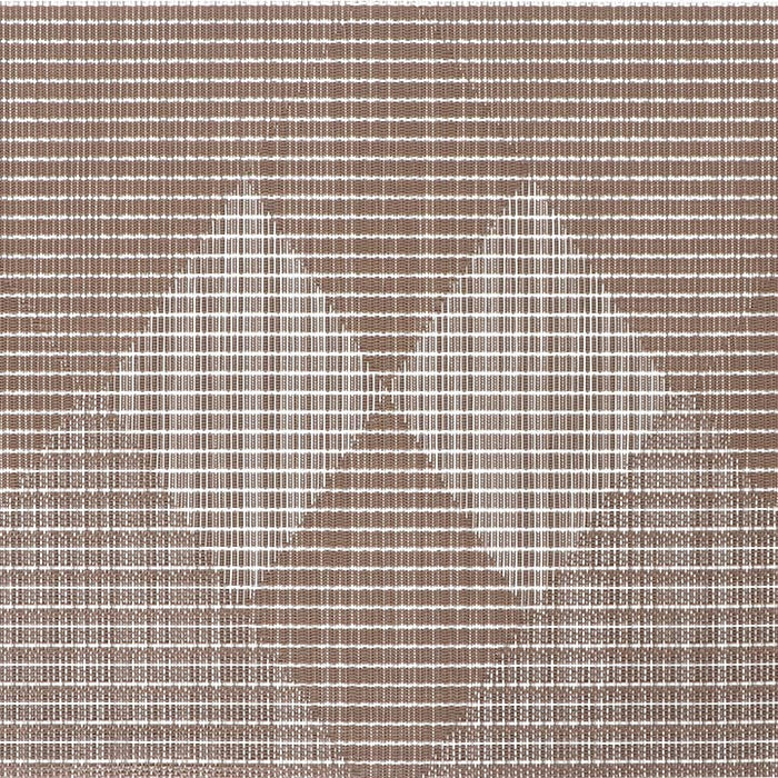 FYY Placemats, Placemats for Dining Table, Washable PVC Table Mats Durable Woven Vinyl Kitchen Table Mats Set of 6, Blue